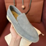 Loro Piana Summer Walk Men's Suede Moccasin FAE8124 60JF - Image 3