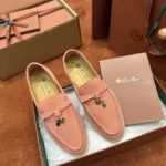 Loro Piana Summer Charms Walk Women's Suede Moccasin FAE5444 30GB - Image 3