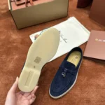 Loro Piana Summer Charms Walk Women's Suede Moccasin FAE5444 W18P - Image 3