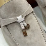 Loro Piana Summer Charms Walk Women's Suede Moccasin FAE5444 A120 - Image 3