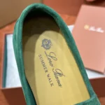 Loro Piana Summer Charms Walk Women's Suede Moccasin FAE5444 50RT - Image 3