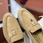 Loro Piana Summer Charms Walk Women's Suede Moccasin FAE5444 D0IW - Image 3