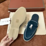 Loro Piana Charms Walk Babouche Women's Suede Mule FAL5900 510V - Image 3
