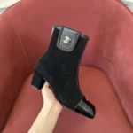 Chanel Quilted Ankle Boots - Image 3