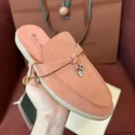 Loro Piana Babouche Charms Walk Women's Suede Mule FAI1543 30GB - Image 3