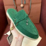 Loro Piana Babouche Charms Walk Women's Suede Mule FAI1543 50PR - Image 3