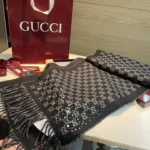 Gucci New Full Star Rhinestone Scarf 33cm*190cm - Image 4