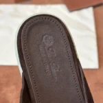 Loro Piana Babouche Walk Men's Suede Mule FAM3488 H026 - Image 4