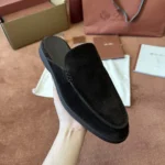 Loro Piana Babouche Walk Men's Suede Mule FAM3488 H1A1 - Image 4