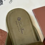 Loro Piana Babouche Walk Men's Suede Mule FAM3488 50I5 - Image 4