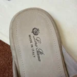 Loro Piana Babouche Walk Men's Suede Mule FAM3488 D044 - Image 4