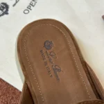 Loro Piana Babouche Walk Men's Suede Mule FAM3488 H0L5 - Image 4
