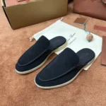 Loro Piana Babouche Walk Men's Suede Mule FAM3488 W000