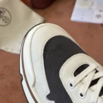 Hermès Suede Calfskin Sneaker - Image 4