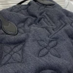 Louis Vuitton Neverfull Inside Out MM Puffy Denim Black M26364 - Image 4