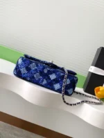 Chanel CF Sequined SO Handbag 21cm - Image 4