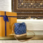 Louis Vuitton Nano Noe Backpack Denim M83043 - Image 4