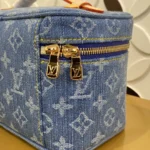 Louis Vuitton Nice Mini Vanity Case Denim M27946 - Image 4