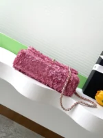 Chanel CF Sequined SO Handbag 21cm - Image 4