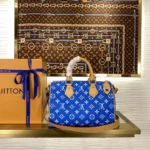 Louis Vuitton Speedy P9 Bandouliere 25 Blue M24424 - Image 4