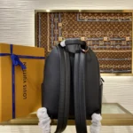 Louis Vuitton Discovery Backpack Black Leather M46553 - Image 4