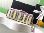 Chanel CF Sequined SO Handbag 21cm - Image 4