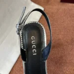 Gucci Castello Horsebit Slingback Pump - Image 4