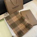 Burberry Check Reversible Lambswool Scarf - Image 3