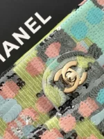 Chanel CF Sequined SO Handbag 21cm - Image 4