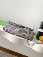 Chanel CF Sequined SO Handbag 21cm - Image 4