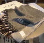Loewe Anagram Reversible Wool Scarf - Image 4