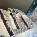 Dior Toile de Jouy Cashmere Stole - Image 4