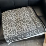 Chanel 26C CC Logo Square Scarf 122cm - Image 4