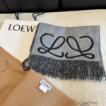 Loewe Anagram Reversible Cashmere Scarf - Image 4
