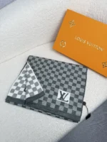 Louis Vuitton Petit Damier Knit Wool Scarf - Image 4