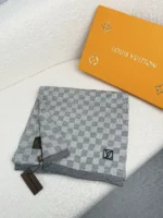 Louis Vuitton Petit Damier Knit Wool Scarf - Image 4