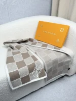 Louis Vuitton Damier Heritage Knit Wool Scarf - Image 4