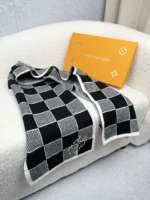 Louis Vuitton Damier Heritage Knit Wool Scarf - Image 4
