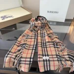 Burberry Vintage Check Cashmere Scarf - Image 4