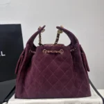Chanel 26P Hippie Drawstring Bucket Bag 30cm - Image 4