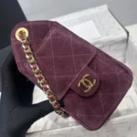 Chanel 26P Mini Hippie Drawstring Bucket Bag 20cm - Image 4