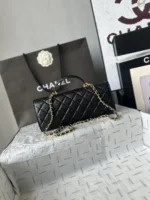 Chanel 26A Top Handle Flap Bag 25cm - Image 4