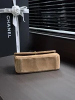 Chanel 26A Suede Classic Flap Bag 22cm - Image 4