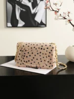 Chanel 26A Leopard Dot Flap Bag - Image 4