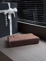Chanel 26A Suede Vanity Case 29cm - Image 4