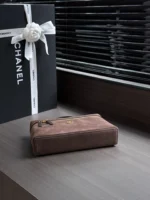 Chanel 26A Suede Vanity Case 23cm - Image 4