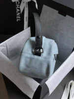 Chanel Coco Beach Canvas Rugby Ball Bag 32cm - Image 4
