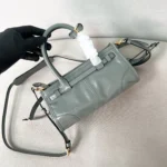 Prada LuxSoft Bonnie Mini Leather Bag 23.5cm - Image 4