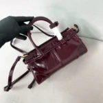 Prada LuxSoft Bonnie Mini Leather Bag 23.5cm - Image 4