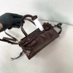 Prada LuxSoft Bonnie Mini Leather Bag 23.5cm - Image 4